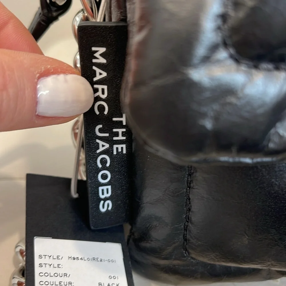 The Marc Jacobs Matte Black Pillow Bag